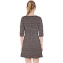 Chestnut Nile Crocodile Skin Pocket Dress View2