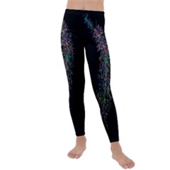 Galaxy Space Kids  Lightweight Velour Leggings by Sabelacarlos