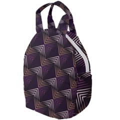 Zigzag Motif Design Travel Backpacks by tmsartbazaar