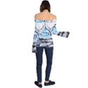 Hands Horse Hand Dream Off Shoulder Long Sleeve Top View2