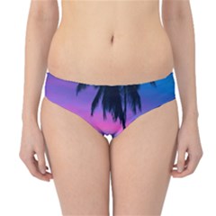 Sunset Palms Hipster Bikini Bottoms by goljakoff