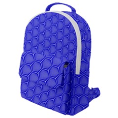 Blue-monday Flap Pocket Backpack (small) by roseblue