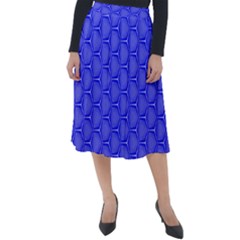 Blue-monday Classic Velour Midi Skirt  by roseblue