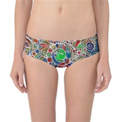 Pop Art - Spirals World 1 Classic Bikini Bottoms by EDDArt