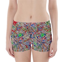 Pop Art - Spirals World 1 Boyleg Bikini Wrap Bottoms by EDDArt