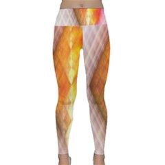 Geometry Diamond Lightweight Velour Classic Yoga Leggings by Sparkle