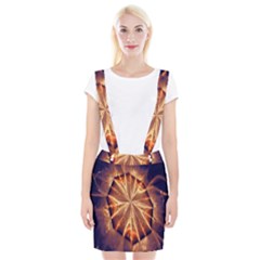 Sun Fractal Braces Suspender Skirt by Sparkle