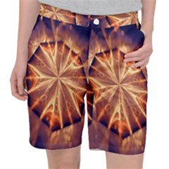 Sun Fractal Pocket Shorts by Sparkle