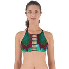 Rainbow Waves Perfectly Cut Out Bikini Top by Sparkle