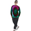 Rainbow Waves Men s Long Sleeve Raglan Tee View2