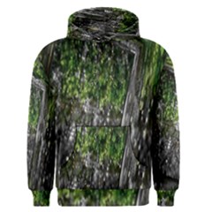 Green Glitter Squre Men s Core Hoodie by Sparkle