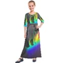 Rainbowcat Kids  Quarter Sleeve Maxi Dress View1