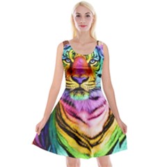 Rainbowtiger Reversible Velvet Sleeveless Dress by Sparkle