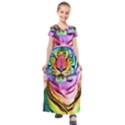 Rainbowtiger Kids  Short Sleeve Maxi Dress View1