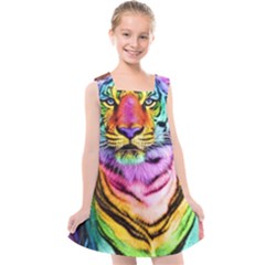 Rainbowtiger Kids  Cross Back Dress by Sparkle