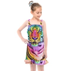 Rainbowtiger Kids  Overall Dress by Sparkle