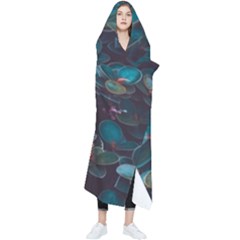 Realeafs Pattern Wearable Blanket by Sparkle