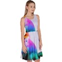 Rainbowfox Knee Length Skater Dress With Pockets View3