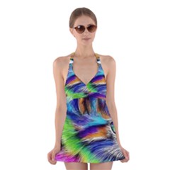 Rainbowcat Halter Dress Swimsuit  by Sparkle