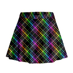 Rainbow Sparks Mini Flare Skirt by Sparkle