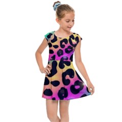 Animal Print Kids  Cap Sleeve Dress by Sparkle