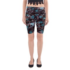 Realflowers Yoga Cropped Leggings by Sparkle