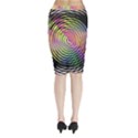 Rainbowwaves Midi Wrap Pencil Skirt View2