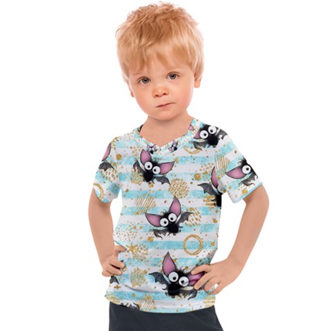 Halloween Bats Kids  Sports Tee by Angelandspot