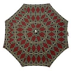 Motif Boho Style Geometric Straight Umbrellas by tmsartbazaar