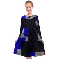 Abstract Tiles  Kids  Midi Sailor Dress by essentialimage