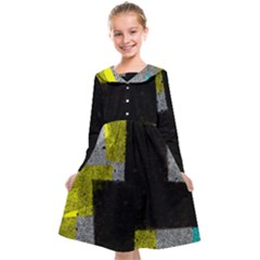 Abstract Tiles Kids  Midi Sailor Dress by essentialimage