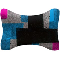 Abstract Tiles Seat Head Rest Cushion by essentialimage