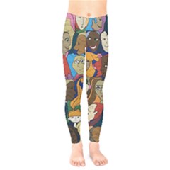 Wowriveter2020 Kids  Leggings by Kritter