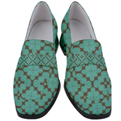 Tiles Women s Chunky Heel Loafers by Sobalvarro