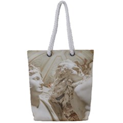 Apollo And Daphne Bernini Masterpiece, Italy Full Print Rope Handle Tote (small) by dflcprintsclothing