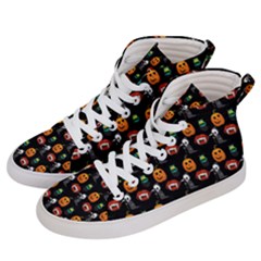 Halloween Men s Hi-top Skate Sneakers by Sparkle