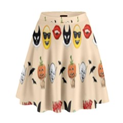 Halloween High Waist Skirt by Sparkle