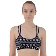 Halloween Line Them Up Sports Bra by Sparkle