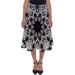 Evil Mandala  Perfect Length Midi Skirt by MRNStudios