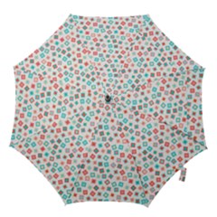 Aqua Coral Hook Handle Umbrellas (medium) by CuteKingdom