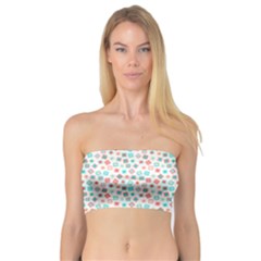 Aqua Coral Bandeau Top by CuteKingdom