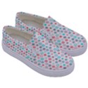 Aqua coral Kids  Canvas Slip Ons View3