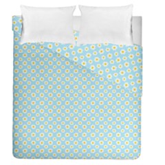 Daisies Duvet Cover Double Side (queen Size) by CuteKingdom