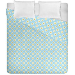 Daisies Duvet Cover Double Side (california King Size) by CuteKingdom