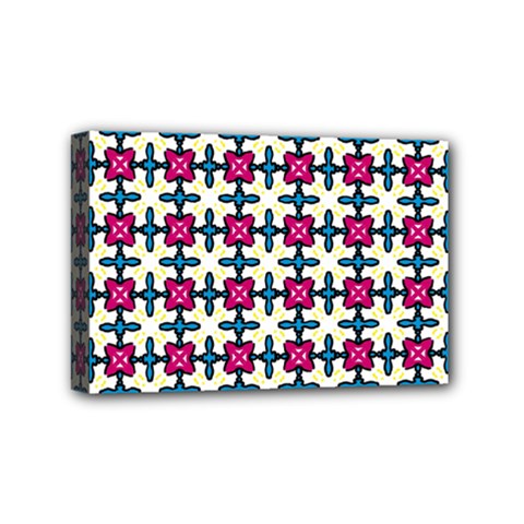 Geometric Mini Canvas 6  X 4  (stretched) by SychEva