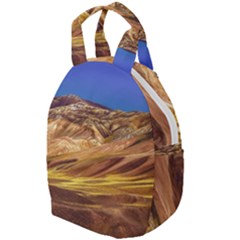 Colored Mountains Landscape, La Rioja, Argentina Travel Backpacks by dflcprintsclothing