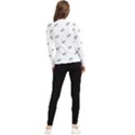 American Football Ball Motif Print Pattern Women s Long Sleeve Rash Guard View2