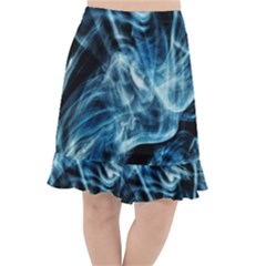 Cold Snap Fishtail Chiffon Skirt by MRNStudios