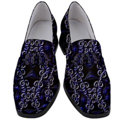 Mandala Cage Women s Chunky Heel Loafers by MRNStudios