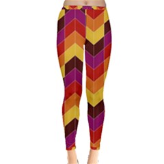 Geometric  Inside Out Leggings by Sobalvarro